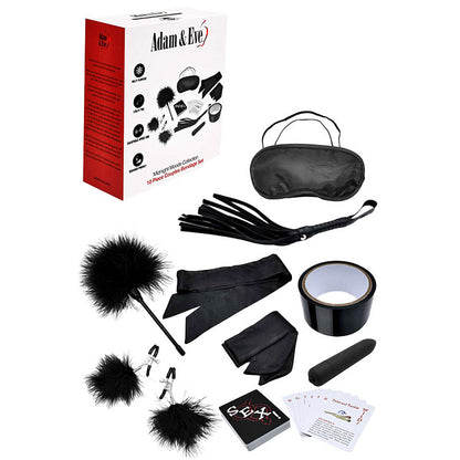 Adam & Eve MIDNIGHT MOODS COLLECTION - Black Couples Bondage Kit