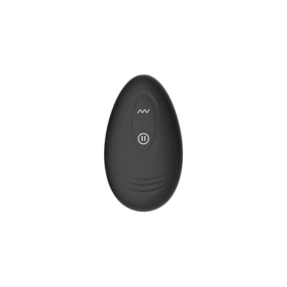 Adam & Eve OMEGA Vibrating Plug - Black 10 cm Vibrating Butt Plug
