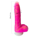 Adam & Eve THE SQUIGGLER - Pink 22.8 cm USB Rechargeable Thrusting Vibrating & Gyrating Dildo with Wireless Remote
