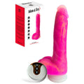Adam & Eve THE SQUIGGLER - Pink 22.8 cm USB Rechargeable Thrusting Vibrating & Gyrating Dildo with Wireless Remote