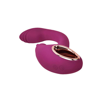 Adam & Eve ROSE GOLD CLIT TICKLER - Red 22 cm Rabbit Vibrator