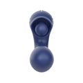 Adam & Eve THE BIG BALLER - Navy Blue 18.8 cm USB Rechargeable Thrusting Rabbit Vibrator