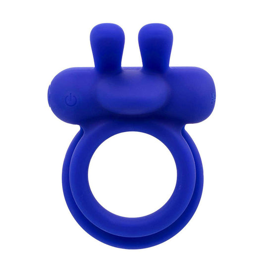 Adam & Eve ROCKIN RABBIT 2.0 - Blue Vibrating Cock Ring