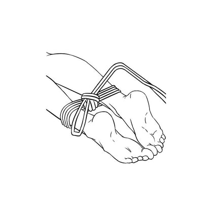 Adam & Eve BONDAGE ROPE - 9 metre - Black Bondage Rope - 9 metre