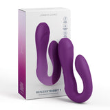 JimmyJane Reflexx Rabbit 1 - Purple USB Rechargeable Dual Vibrator - Image 1