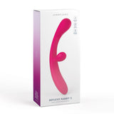 JimmyJane Reflexx Rabbit 3 - Pink 23 cm USB Rechargeable Vibrator - Image 9