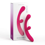 JimmyJane Reflexx Rabbit 3 - Pink 23 cm USB Rechargeable Vibrator - Image 1