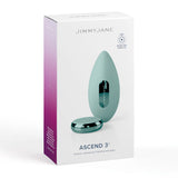 JimmyJane Ascend 3 - Teal 9 cm USB Rechargeable Stimulator with Wireless Remote - Image 8