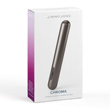 JimmyJane Chroma - Space Grey - Grey 14 cm USB Rechargeable Bullet - Image 6