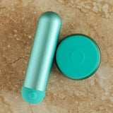 JimmyJane Mini Chroma - Teal - Teal 7.8 cm USB Rechargeable Bullet with Wireless Remote - Image 2