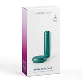 JimmyJane Mini Chroma - Teal - Teal 7.8 cm USB Rechargeable Bullet with Wireless Remote - Image 7