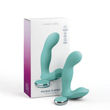 JimmyJane Pulsus G-Spot - Teal 15 cm USB Rechargeable Vibrator with Wireless Remote - Image 1