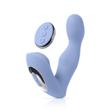 JimmyJane Pulsus P-Spot - Blue USB Rechargeable Prostate Massager with Remote - Image 1