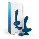 JimmyJane Solis Kyrios - Blue USB Rechargeable Prostate Massager with Remote - Image 1