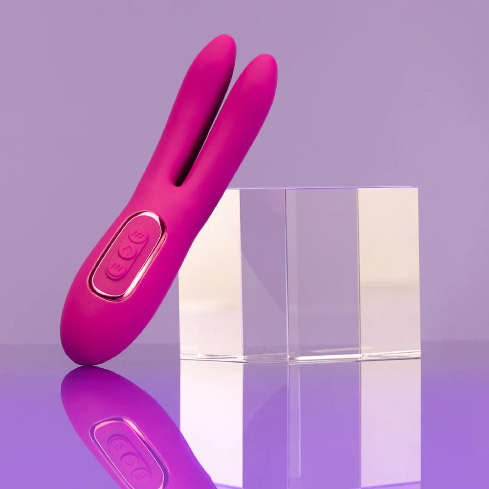 JimmyJane Solis Ascend 2 PRO - Purple 16 cm Dual Tip Stimulator
