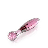 JimmyJane Dillenia Vetro - Pink Glass 16.3 cm Dildo - Image 2
