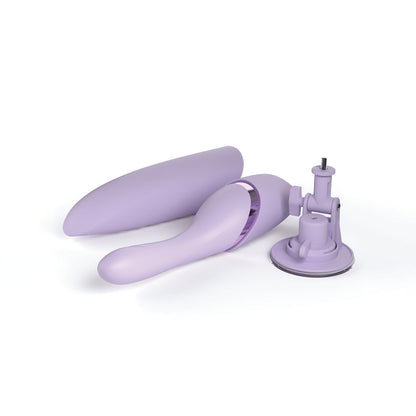 JimmyJane Hello Bang - Purple 27 cm Warming & Thrusting Vibrator