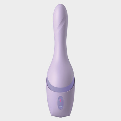 JimmyJane Hello Bang - Purple 27 cm Warming & Thrusting Vibrator