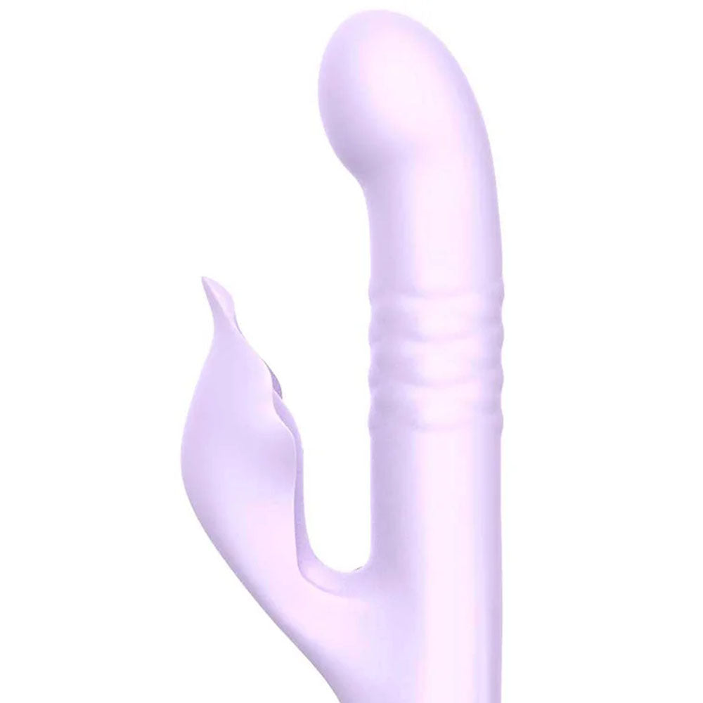 Adam & Eve EVES THROBBER - Lilac 25.4 cm Pulsating Rabbit Vibrator