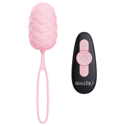 Adam & Eve Pillow Talk Vibrating Egg - Pink USB Rechargeable Vibrating Egg with Wireless Remote Control