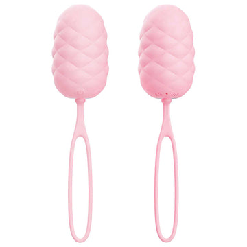 Adam & Eve PILLOW TALK EGG - Pink USB Rechargeable Vibrating Egg with Wireless Remote Control