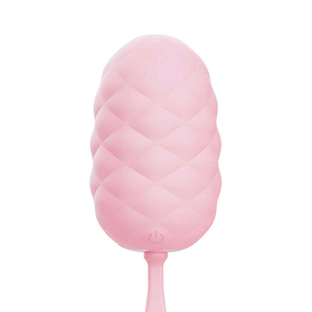 Adam & Eve Pillow Talk Vibrating Egg - Pink Vibrating Egg Control