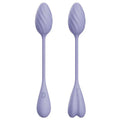 Adam & Eve SPIRAL LOVE Wearable Egg - Purple USB Rechargeable Wearable Vibrating Egg with Wireless Remote