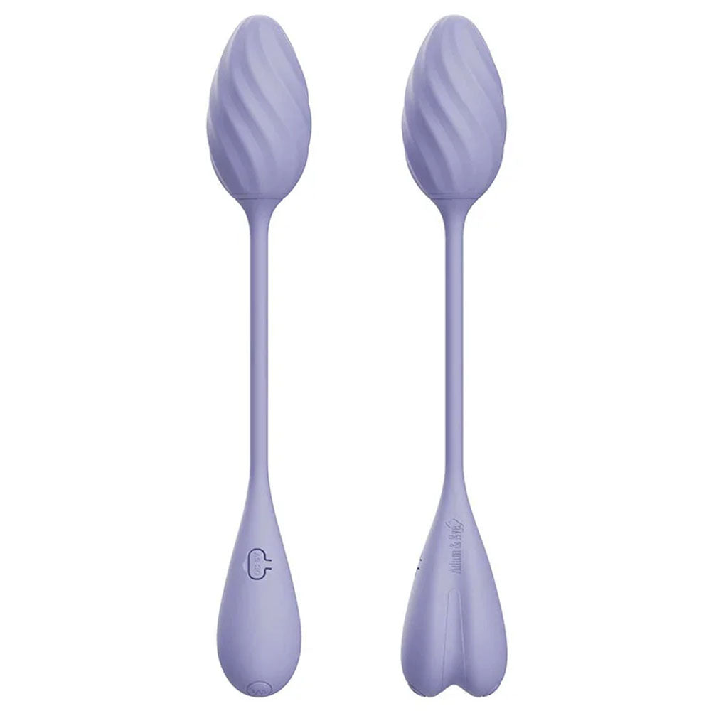Adam & Eve SPIRAL LOVE Wearable Egg - Purple Wearable Vibrating Egg
