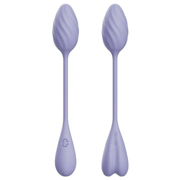 Adam & Eve SPIRAL LOVE Wearable Egg - Purple USB Rechargeable Wearable Vibrating Egg with Wireless Remote