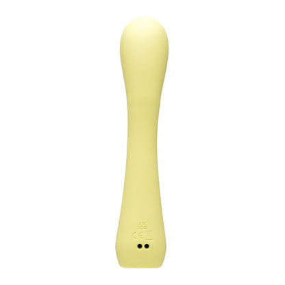 Adam & Eve GROOVY GLOW-UPS Bendie - Yellow 18.4 cm G-Spot Vibrator
