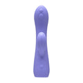 Adam & Eve GROOVY GLOW-UPS Wavie - Purple 16.5 cm USB Rechargeable Rabbit Vibrator