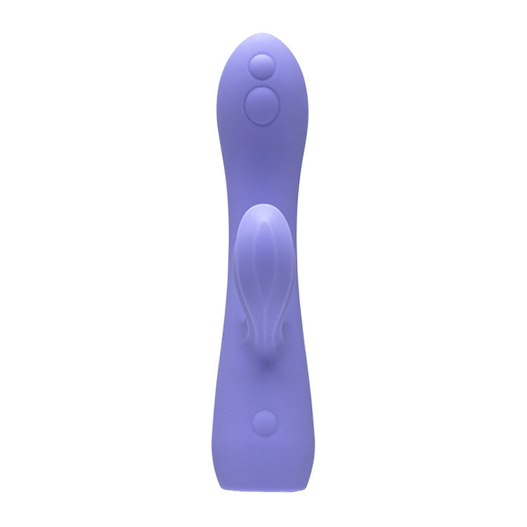 Adam & Eve GROOVY GLOW-UPS Wavie - Purple 16.5 cm Rabbit Vibrator