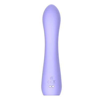 Adam & Eve GROOVY GLOW-UPS Wavie - Purple 16.5 cm Rabbit Vibrator