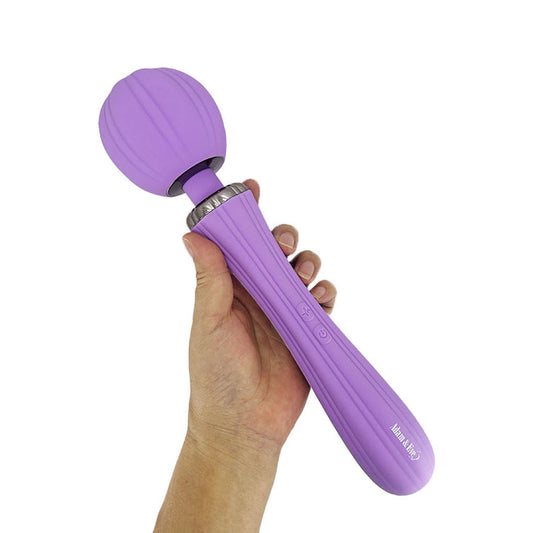 Adam & Eve HER MAJESTY - Purple 29 cm Vibrating Massager Wand