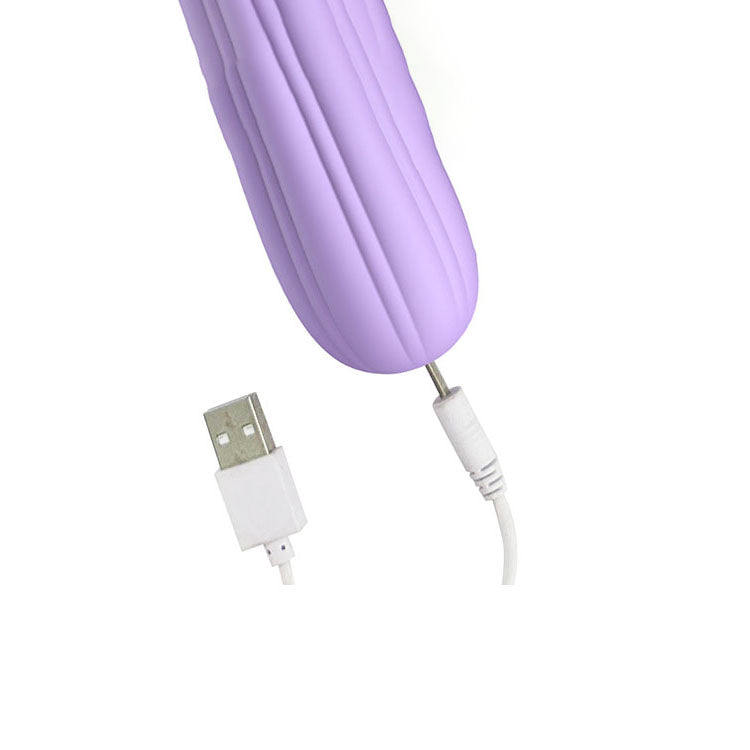 Adam & Eve HER MAJESTY - Purple 29 cm Vibrating Massager Wand