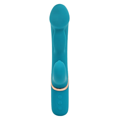 Adam & Eve SIRENS EMBRACE - Teal 24 cm Inflatable Rabbit Vibrator