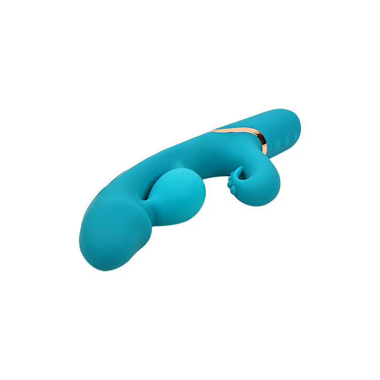 Adam & Eve SIRENS EMBRACE - Teal 24 cm Inflatable Rabbit Vibrator