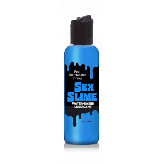 Sex Slime - Blue Water Based Lubricant - 60 ml Bottle