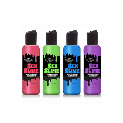 Sex Slime - Blue Water Based Lubricant - 60 ml Bottle