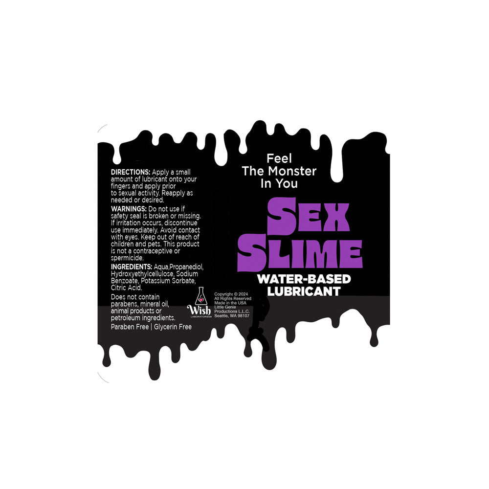 Sex Slime - Purple Water Based Lubricant - 120 ml Bottle