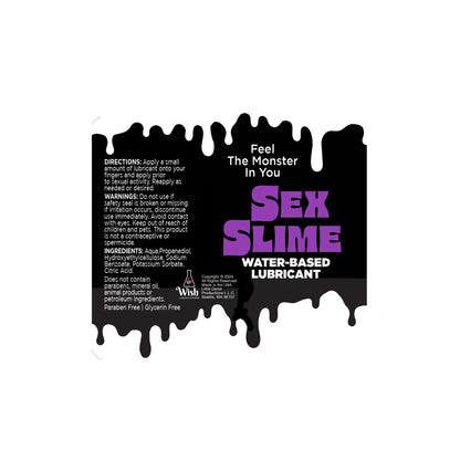 Sex Slime - Purple Water Based Lubricant - 60 ml Bottle