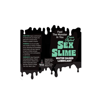 Sex Slime Cum Style Creature Lube - Green 120 ml - Green Cum Style