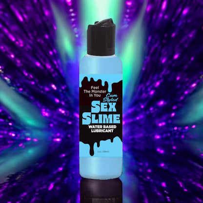 Sex Slime Cum Style Creature Lube - Blue 120 ml - Blue Cum Style Water