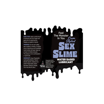 Sex Slime Cum Style Creature Lube - Purple 60 ml - Purple Cum Style