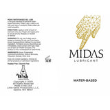 Midas Water Based Lube - Water Based Lubricant - 59 ml Bottle - Image 2