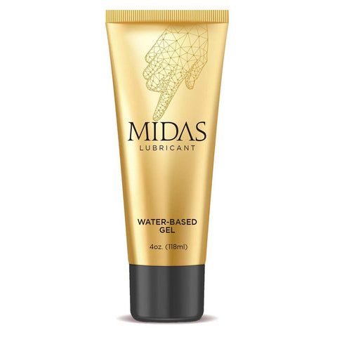 Midas Water Based Gel - Water Based Gel Lubricant - 118 ml Tube - Image 1