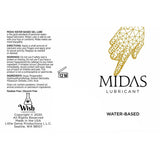 Midas Water Based Gel - Water Based Gel Lubricant - 59 ml Tube - Image 2