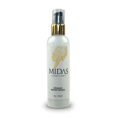 Midas Opaque Water Based Lubricant - 118 ml - Water Based Cum Lube