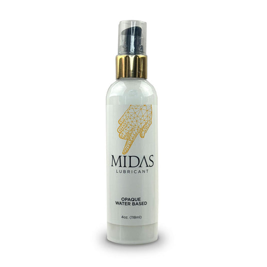 Midas Opaque Water Based Lubricant - 118 ml - Water Based Cum Lube