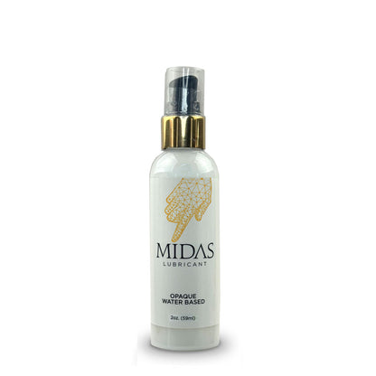 Midas Opaque Water Based Lubricant - 59 ml - Water Based Cum Lube